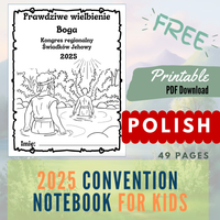 (Digital) 2025 Convention Notebook for Kids - Pure Worship (19+ languages)