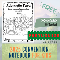 (Digital) 2025 Convention Notebook for Kids - Pure Worship (19+ languages)