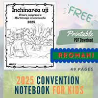 (Digital) 2025 Convention Notebook for Kids - Pure Worship (19+ languages)