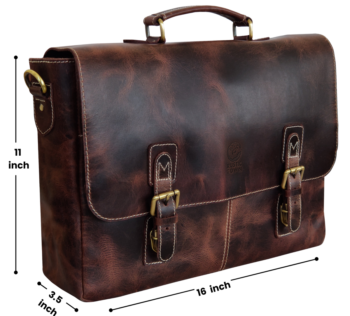 Genuine Buffalo Leather Convertible 16