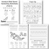 (Print) Handwriting Worksheets Combo Pack (PreK-K)