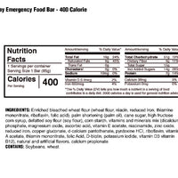 Mayday Mini Meal Emergency Food Bar 400 Cal (25 Count)