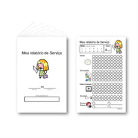 Service Record Booklet for Girls