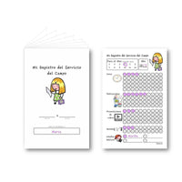 Service Record Booklet for Girls