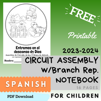 (Digital) 2023-2024 Circuit Assembly with Branch Rep Notebook for Kids (3 Languages)
