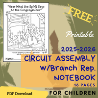 (Digital) 2025-2026 Circuit Assembly with Branch Rep Notebook for Kids (8 languages)