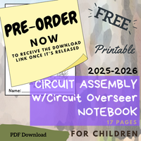 (Digital) 2025-2026 Circuit Assembly with Circuit Overseer Notebook for Kids (8 languages)