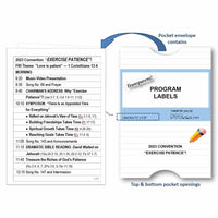 Program Labels 2023 Convention (Exercise Patience)