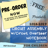 (Digital) 2026-2027 Circuit Assembly with Circuit Overseer Notebook for Kids (multiple languages)