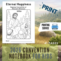(Print) Convention Notebook for Kids - 2026 Eternal Happiness