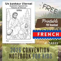 (Digital) 2026 Convention Kids Notebook - Eternal Happiness ( multiple languages)