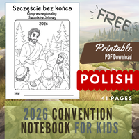 (Digital) 2026 Convention Kids Notebook - Eternal Happiness ( multiple languages)