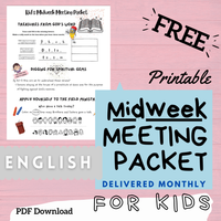 (Digital) 2026 Midweek Meeting Packet for Kids - ENGLISH