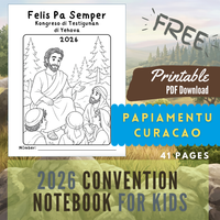 (Digital) 2026 Convention Kids Notebook - Eternal Happiness ( multiple languages)