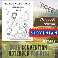 (Digital) 2026 Convention Kids Notebook - Eternal Happiness ( multiple languages)