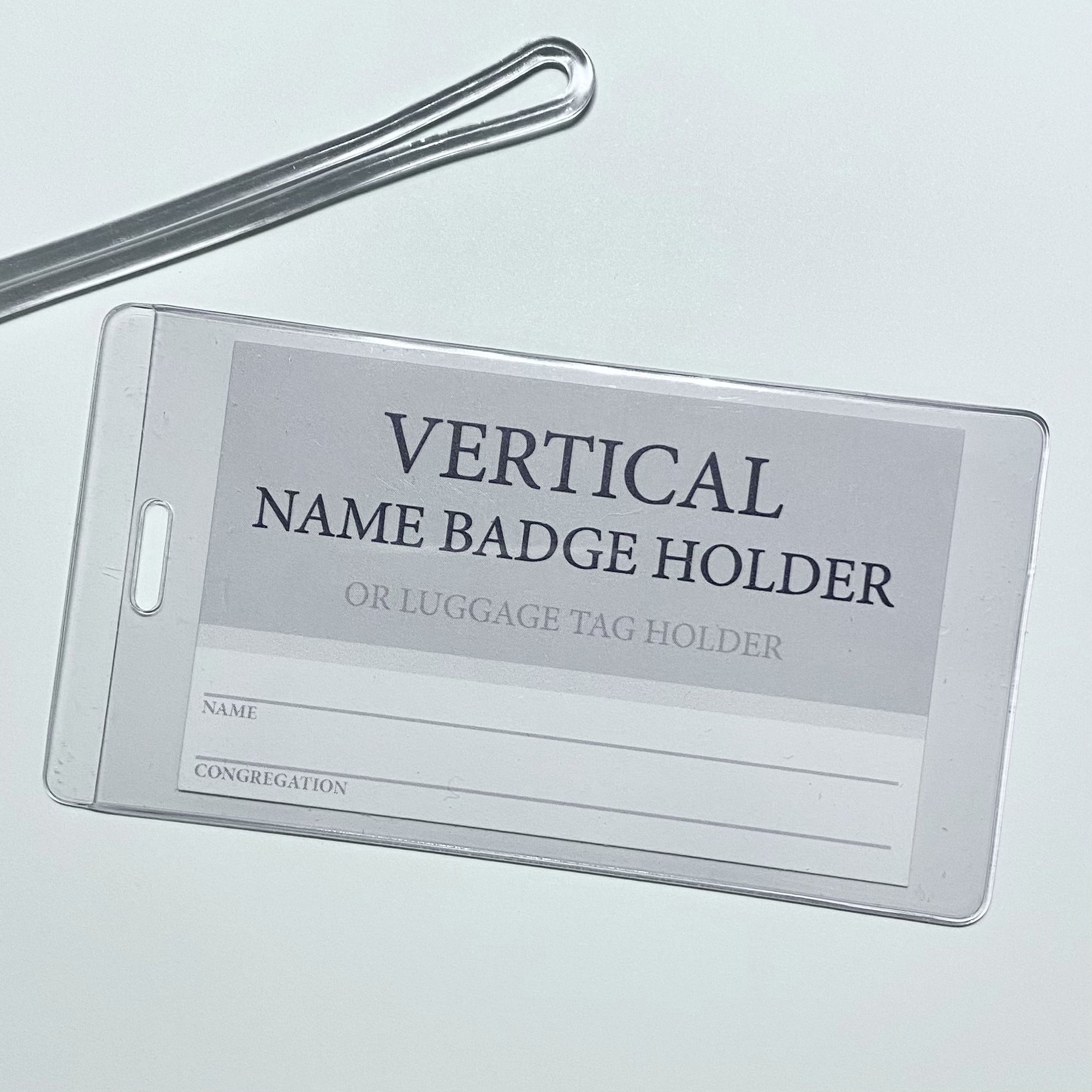 Convertible Vertical Badge Holder| PEGlala.com