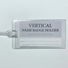 Luggage Tag Holder with clear loop strap