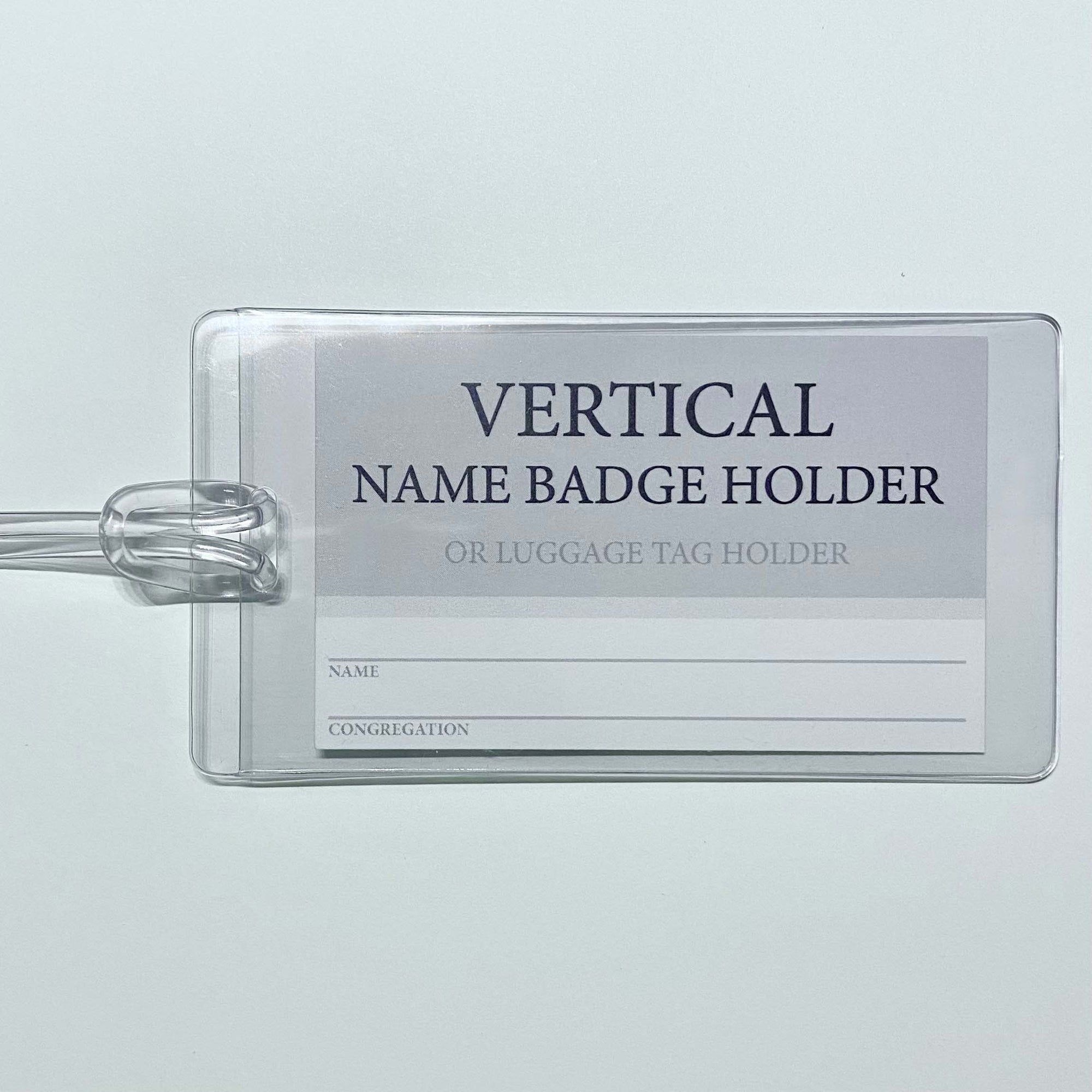 Convertible Vertical Badge Holder| PEGlala.com