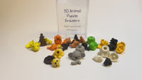3D Animal Puzzle Erasers – Game Pieces (8‑Piece Set)