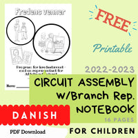 2022-2023 CA Branch Rep Kids Notebook DANISH