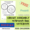 2022-2023 CA Branch Rep Kids Notebook RUSSIAN