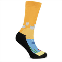 Under The Sea Crew Socks  PEGlala.com AA Clthng-Socks (DK) peglala-com.myshopify.com PEGlala.com