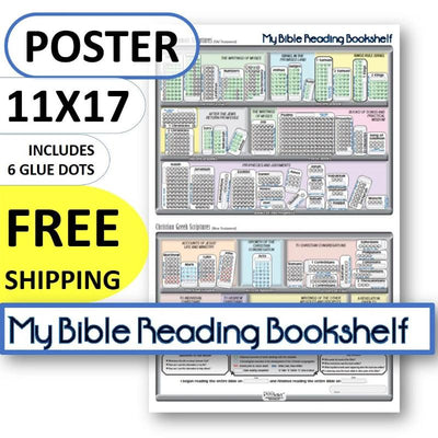 My Bible Reading Bookshelf (Poster)