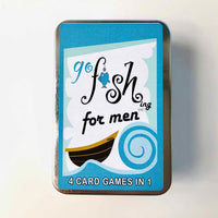 Go FISHing For Men (4 Card Games in 1)