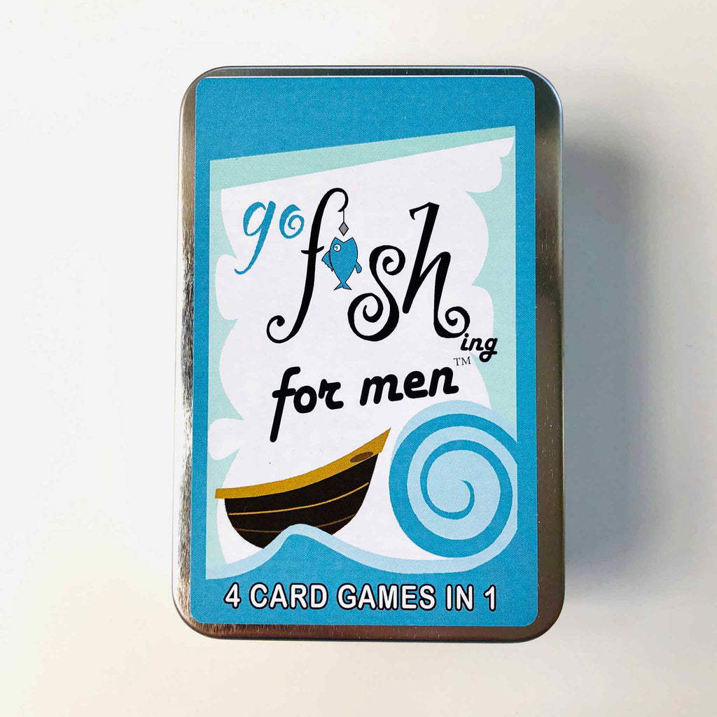 Go FISHing For Men 4-in-1 Card Games