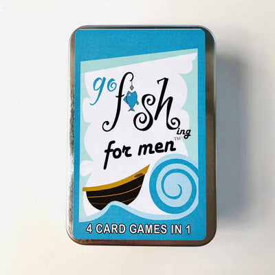 Go FISHing For Men (4 Card Games in 1)