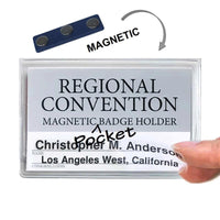 Magnetic Pocket Badge Holder