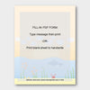 (Digital) Printable Stationery Paper - Sea  Cassia PDF peglala-com.myshopify.com PEGlala.com