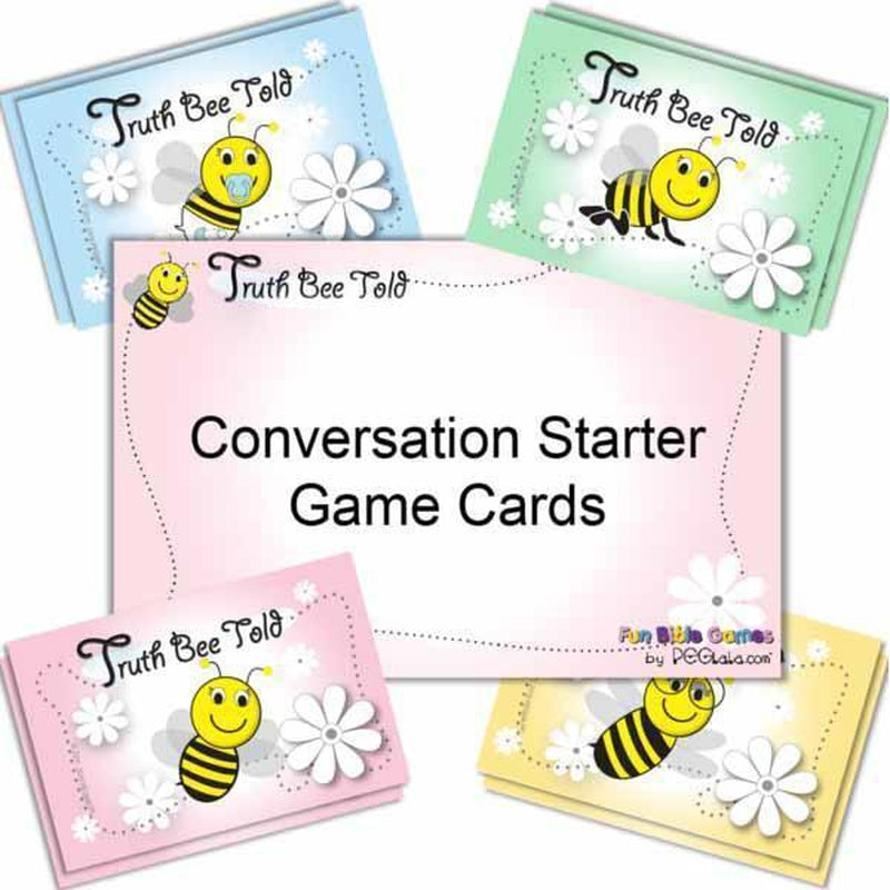 (Digital) Truth Bee Told Cards (Downloadable PDF)| PEGlala.com