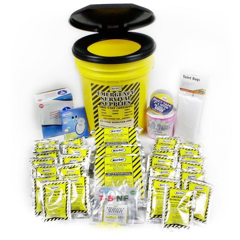 Portable Toilet Emergency Kit (145 Piece)